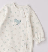 tuta intera con piede neonata